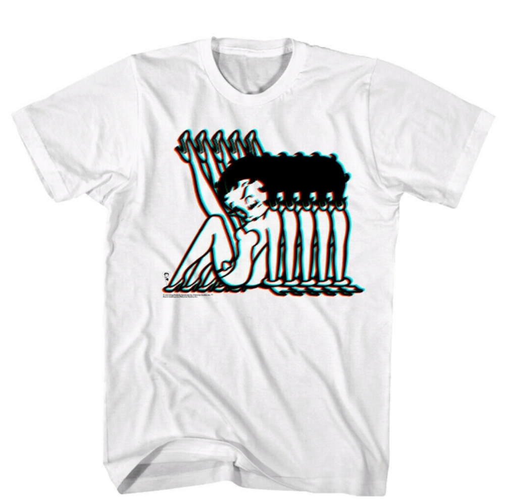 NWT! Betty Boop 3D trails Design.